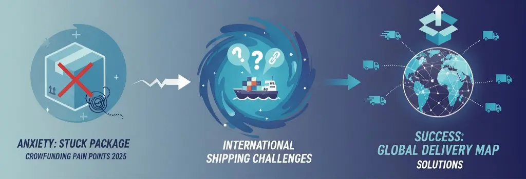 Crowdfunding international shipping pain points to solutions 2025