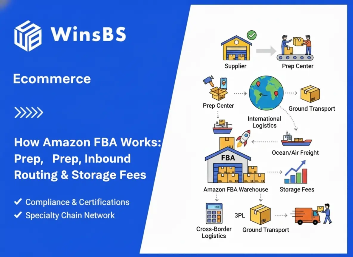 How Amazon FBA Works: Prep, Inbound Routing & Storage Fees