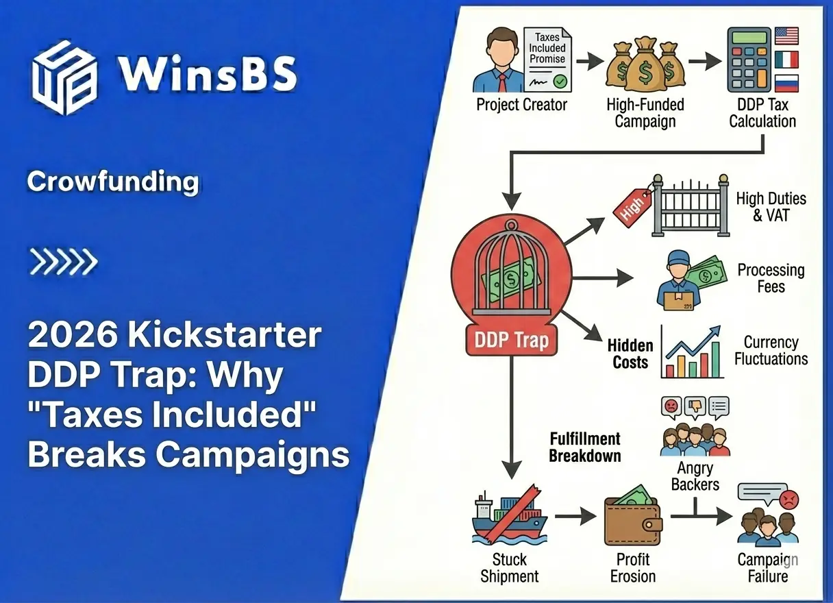 2026 Kickstarter DDP Trap: Why “Taxes Included” Breaks Campaigns